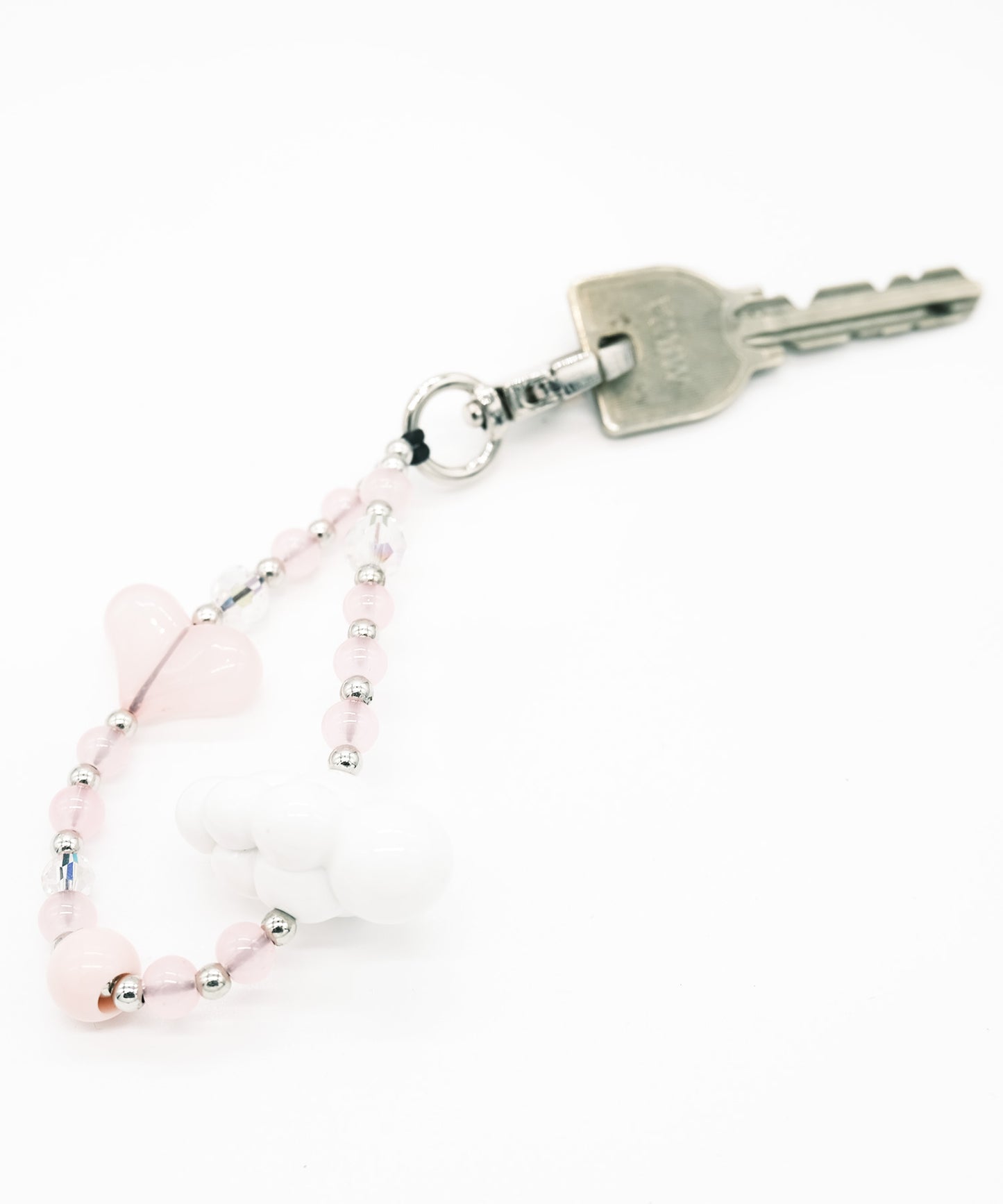 pink hurt keychain