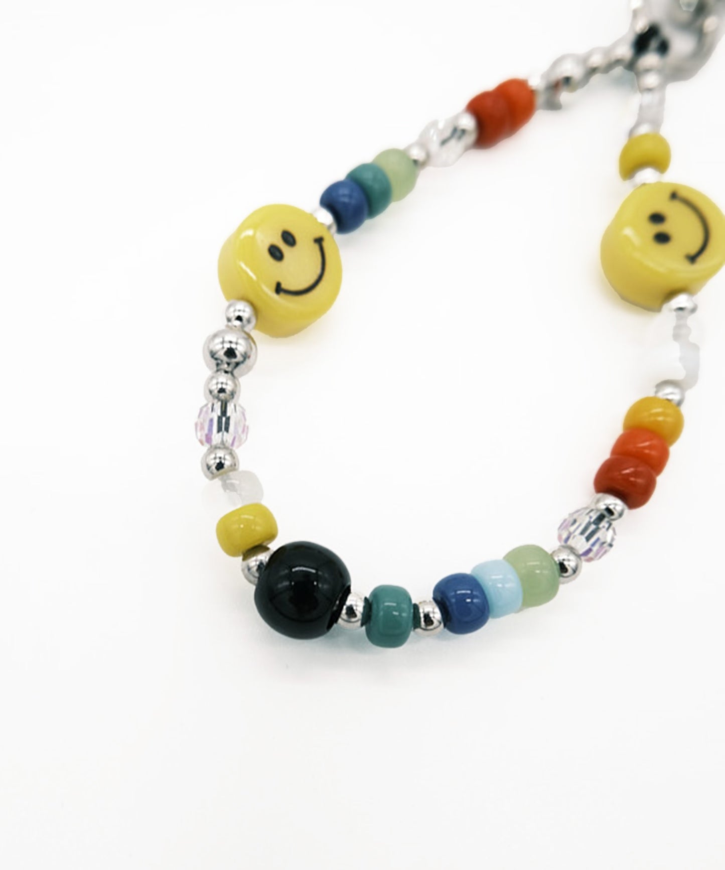 Smile keychain (イエロー)