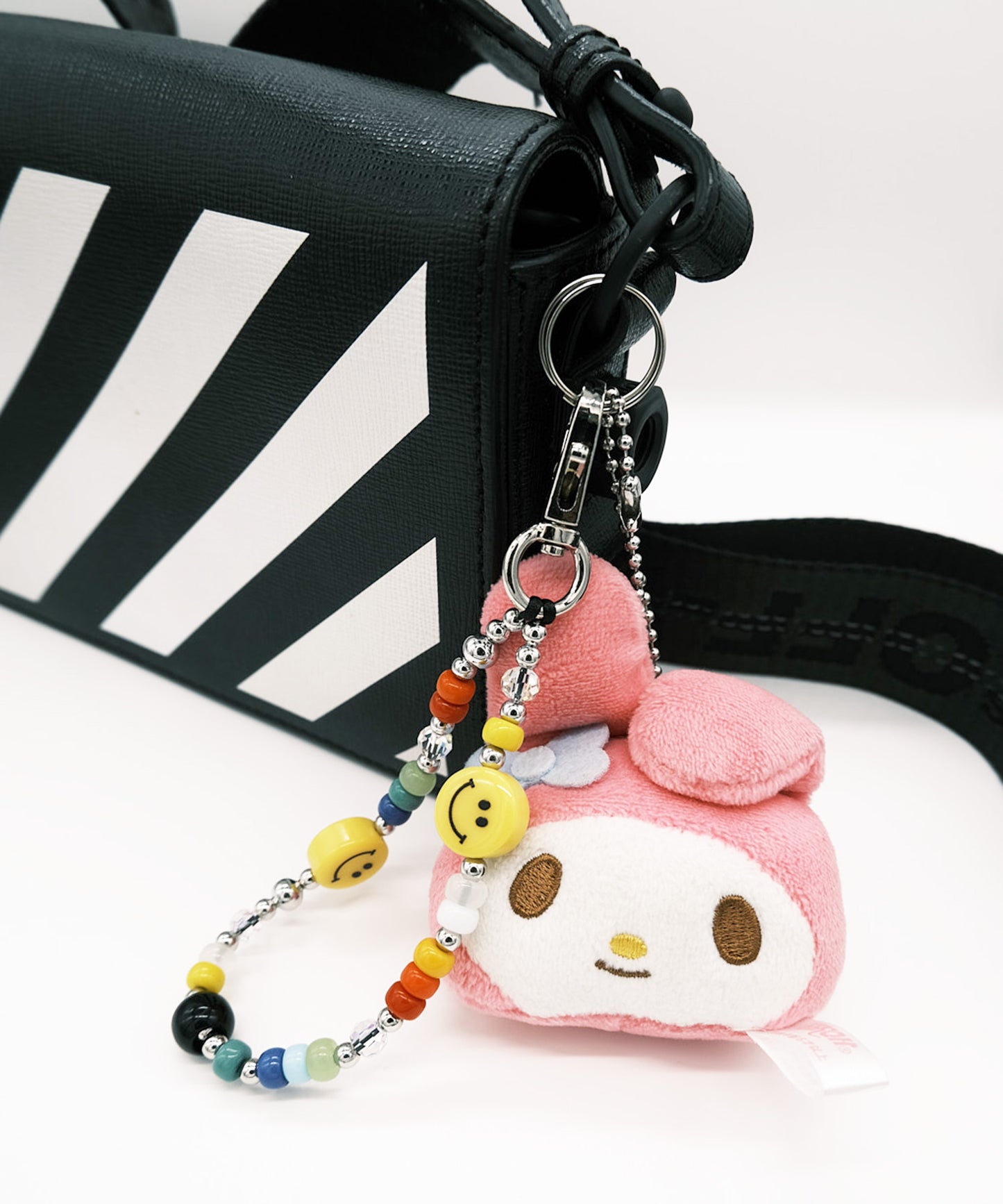Smile keychain (イエロー)