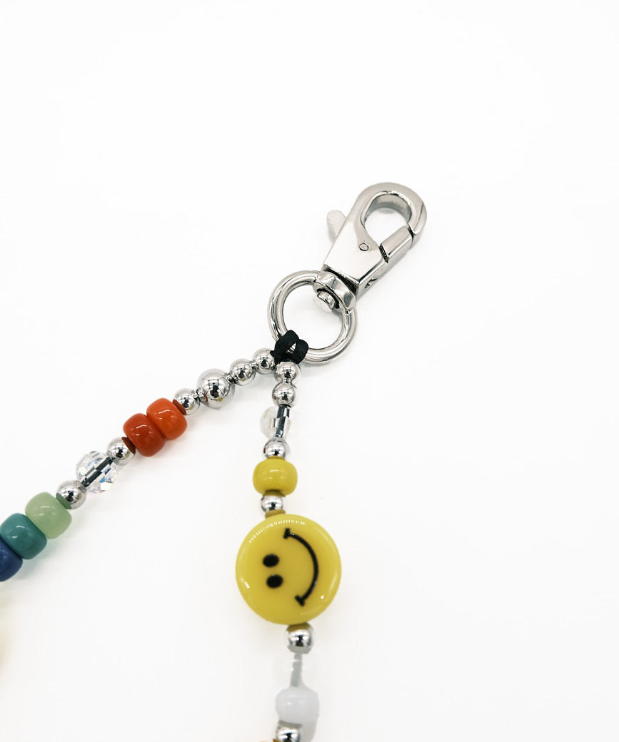 Smile keychain (イエロー）